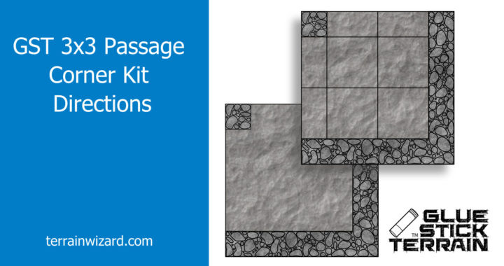 GST 3×3 Passage Corner Kit Directions