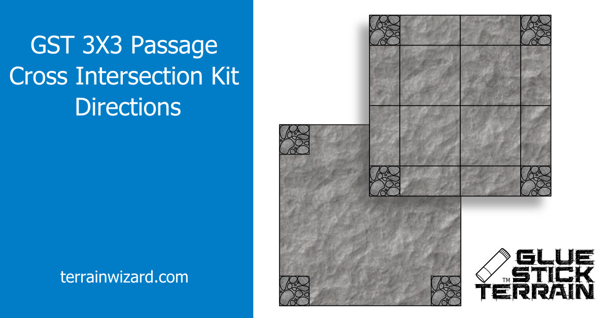 GST Passage Cross Intersection Kit Directions