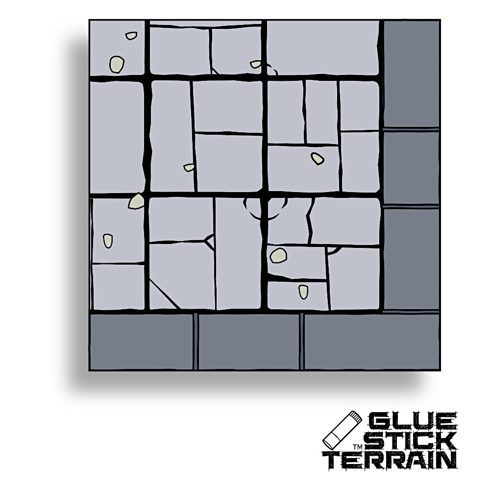 Glue Stick Terrain 2.0 - The Low-profile Modular Terrain